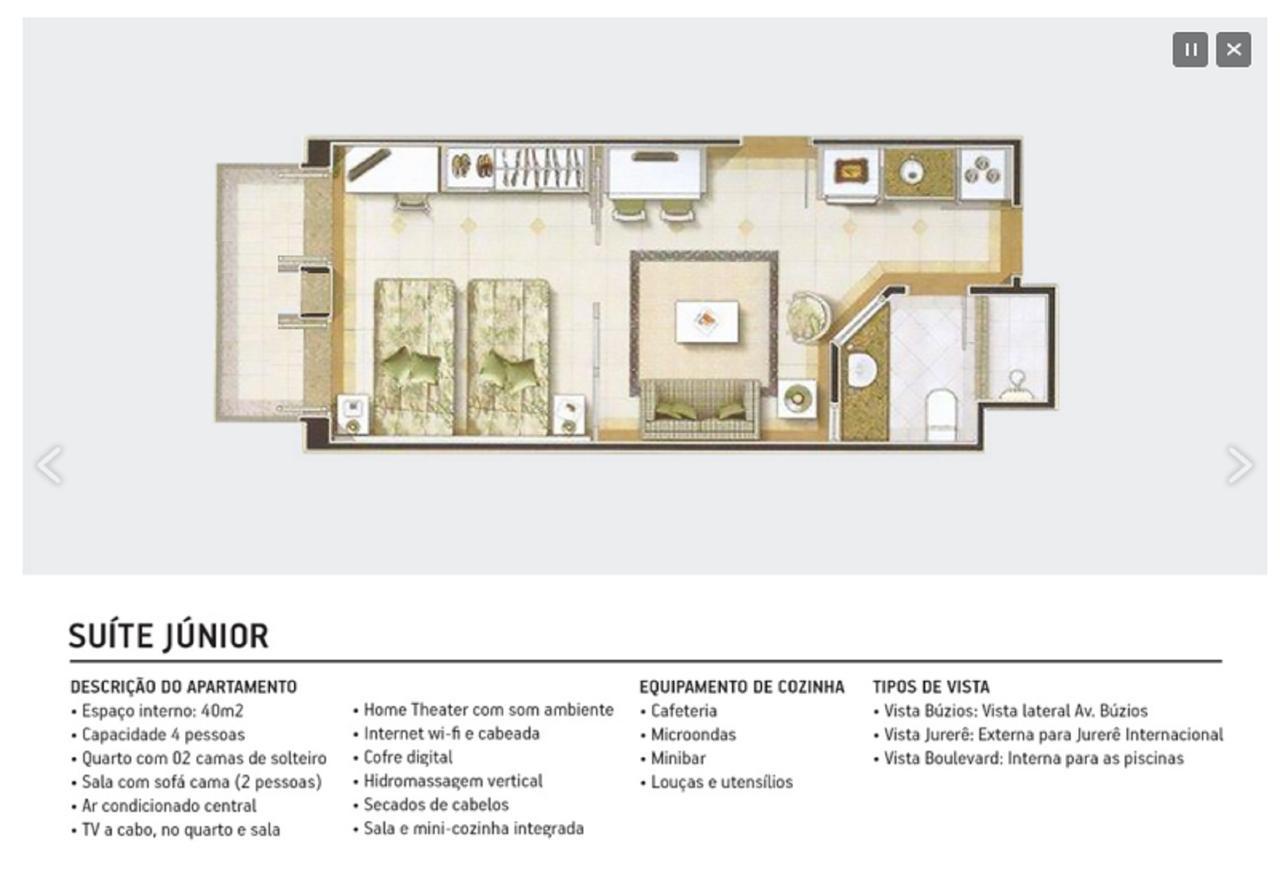 Il Campanario Villagio Resort Apto Studio 2111 Florianopolis Ngoại thất bức ảnh